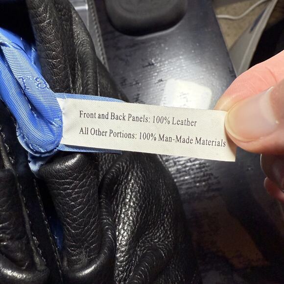 Simply Vera Wang Pleated Black Pebbled Leather Classic Hobo Shoulder Bag Purse - Picture 16 of 16